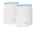 【Amazon.co.jp限定】NETGEAR メッシュ WiFi 無線LANルーター トライバンド 866+866+400Mbps Orbi Micro スターターキット RBK20-100JPS