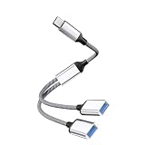 USB C 変換 アダプタ 2in1 Type-C延長ケーブル Type-Cオス-USB-Aメス変換ケーブル 急速充電 480Mbpsデータ転送 OTGメス端子 Uディスク/マウス/キーボード対応