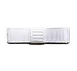 Baby Deer Clips　ヘアクリップ for ベビー　シンプルリボン（ピュアホワイト）