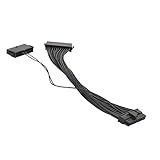 SONONIA 電源ケーブル　ATXマザーボード　20+4ピン　デュアル　PSU　複数　分岐ケーブル　アダプタ　30cm