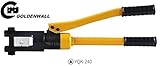 CGOLDENWALL YQK-240　手動 油圧式　圧着工具　ケーブル 携帯型圧着ペ&