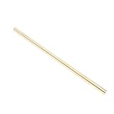 Fityle 丸棒　真ちゅう製　穴あけ加工　高速機械加工　25ｃｍ　全8サイズ - 10mm