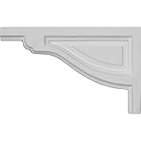 Ekena Millwork SB08X05TR-L 8-Inch W by 5-Inch H by 1/2-Inch D Small Traditional Stair Bracket, Left 