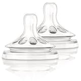 Baby / Child Breast And The Bottle.Adaptability Designed Philips AVENT 2 Count Natural Nipples - New