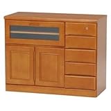 ワイドテレビ台/テレビボード 【ハイタイプ】 木製 幅90cm 扉/鍵付き MTV-6094【代引不可】