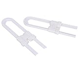 ALDORADO 10 Pcs Set Baby Safety U Shape Door Lock White [並行輸入品]