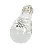 AC 85-260V 3×1W LED 300LM 3000-3500KグローブボールライトE27ウォームホワイト