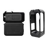 For DJI Osmo Nano用 メタルラビットケージ アルミ合金保護ケース カメラアクセサリー コールドシューポートと1/4インチネジポート 万能な取り付けオプション 正確な穴のデザイン