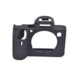 ソフトシリコンカメラケース保護カバー - A7 III/A7R3専用、カメラプロテクター、シリコンカメラカバー (黒)