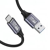 USB Type-C ケーブル 1M 3A急速充電 10Gbps高速データ転送 USB-A to USB-C QC3.0対応 USB3.2 Gen2規格 MacBook/Surface/Galaxy/Pixel/AQUOSなど幅広いType-C機種対応