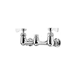 Krowneロイヤルシリーズ8 "センター壁マウント蛇口、12 "注ぎ口、14 – 812l