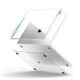 【2026 M5 チップ】MacBook Air 15インチ 専用 新しい超薄型 質感カバー クリア M4 M3 M2 チップ 2025 2024 2023 対応 型番 A3448 A3241 A3114 A2941 キズ防止 おしゃれ 軽量