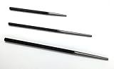 Closeout , Discontinued TruePower 3個入りテーパ線形パンチセットExtra Long Mechanicsスチールテーパツールby TruePower