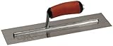 MARSHALLTOWN The Premier Line MXS7D 12-Inch by 5-Inch Finishing Trowel with Curved DuraSoft Handle [
