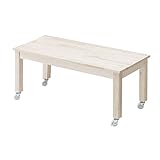 アルテン調テーブル アイボリー W102×H45cm