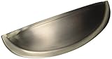Deltana K407U15 Solid Brass 4 1/2-Inch Elongated Shell Pull [並行輸入品]