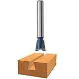 Bosch 84700M Dovetail Router Bit 1/4-Inch Shank 3/8-Inch Cut 3/8-Inch Diameter [並行輸入品]