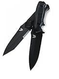 Benchmade 141 Nimravus TantoナイフW /コンボエッジNon鋸歯状ブレード、MOLLE Sheath