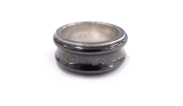 Tiffany 1837 Ring Black Titanium Ti 