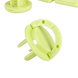 Sincerestore　安心 コンセントキャップ　コンセントカバー 安全カバー　お子様のいたずら防止に (グリーン)