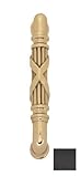 Brass Accents Inc C05-P7290-613 Ribbon & Reed Door Pull - Oil Rubbed Bronze
