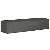 arne スツール 椅子 高さ40cm おしゃれ イス チェア 腰掛 ベンチ ベンチチェア 北欧 ベンチソファ 背もたれなし Tomamu RG 168×48 ファブリック グレー