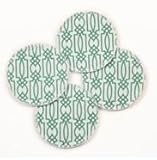 Cotton Nursing Breast Pads Trellis Pattern Set of 2 Pairs by Breast Pads [並行輸入品]