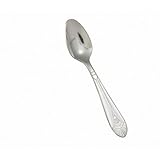 Winco Peacock 12-Piece Demitasse Spoon Set, 18-8 Stainless Steel