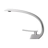 beeleeクリエイティブデザイン単一穴シングルハンドルバスルームシンク蛇口