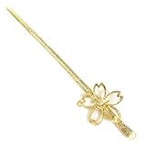 桜のかんざし ゴールドヘアアクセサリー 空枠レジンセッティング 手芸材料 ハンドメイド アクセサリーパーツ ストアーズクラブ