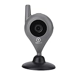 Wifiベビーモニター、カメラ付きナイトビジョン2ウェイオーディオAPP Android iphoneビデオWifiベビーカメラ（ホワイト） (グレー) [並行輸入品]