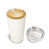 アイリスオーヤマ 【ドリンクホルダー対応!】 タンブラー ふた付き 350ml ホワイト 残量が分かるクリアなふた付き 運転中や持ち歩きにも安心 手にフィットするスリムタイプ 真空断熱 滑らかな口当たり設計 コンビニマグ 保温76℃以上,保冷8℃以下が1時間続く カフェデイズ CafeDays おしゃれ かわいい シンプルデザイン マグボトル コーヒーボトル マイボトル NCD-L350