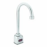 Moen 8303 Commercial M-Power Single-Mount Battery Powered Sensor-Operated Faucet .5 gpm, Chrome [並行輸