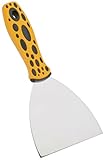 Woodstock D3713 Stainless Steel Scraper, Yellow / Black [並行輸入品]