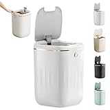 自動ゴミ箱 おしゃれ ゴミ箱防水 自動開閉ゴミ箱 非接触式 電池式 自動開閉ゴミ箱 22L/20L/24L ゴミ箱 スリム 密閉 お手入れ楽々 人感センサー ダストボックス 衛生的 自動ゴミ箱 トイレ 寝室 バスルーム キッチン 屋外 (白金-20L)