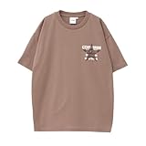 [コンバース] Tシャツ 子供服 男の子 キッズ 半袖 バックプリント トップス ベージュ:130cm