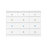 アルファタカバ ベビータンスツマミチョイスシリーズ アリオ 120cm4段 (カラフルパステル)