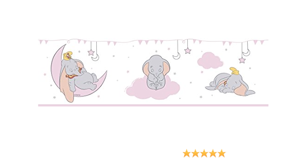 Amazon Du35 2 Magical Kingdomピンクdisneyダンボgalerie壁紙ボーダー トリムボーダー