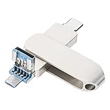 【実質0円？】128GB フラッシュドライブ スマホ 3in1USB メモリー USB3.0 高速データ転送 高温耐性 両面挿し
