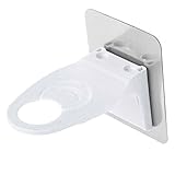 D dolityプラスチック壁マウントSticky Hangingフックバスルームシャワージェルボトルハンガーストレージラックホルダー 10x5.5x5cm ホワイト 82b7d8daeaa5f051