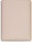 Comfyable スリムノートパソコンスリーブ 15'' MacBook Air 15インチ M5 2026 A3448 M4 2025 A3241 M3 2024 A3114 & M2 2023 A2941, に対応 フェイクレザー 保護 15インチ Macカバーケース, 砂の色