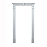 Fypon 20020ドアトリムキットをCrosshead、柱形&キーストーン、ドアサイズ36 " W – 40 " WのX 80 " H – 90 " h