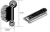 CRL柔軟なステンレススチールビーズWeatherstrip for 1953 – 1960 GM Cars – 72 in long