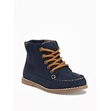 オールドネイビー OLD NAVY/ スエードアンクルブーツ インクブルー シューズ 15cm【並行輸入】