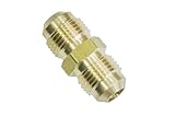 Generic Brass 3/8" OD Flare Union,Brass Flare Tube Fitting(Pack of 5) [並行輸入品]