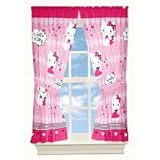 Hello Kitty Sweet and Sassy Window Drapes