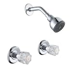 Glacier Bay Aragon 2-handle 1-sprayシャワー蛇口でクロム