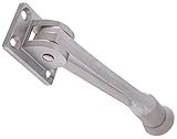 The Hillman Group The Hillman Group 852940 5" Kickdown Door Stop- Satin Chrome 1-Pack [並行輸入品]