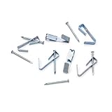 Bulk Buy : Darice DIY Crafts画像ハンガーフックwith Nails 30 lb亜鉛メッキ6ピース( 2 - Pack ) 7000 – 25