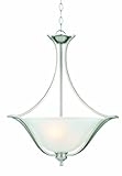 Design House 515577 Ironwood ES 1-Light Pendant, 25-Inch by 21-Inch, Satin Nickel [並行輸入品]